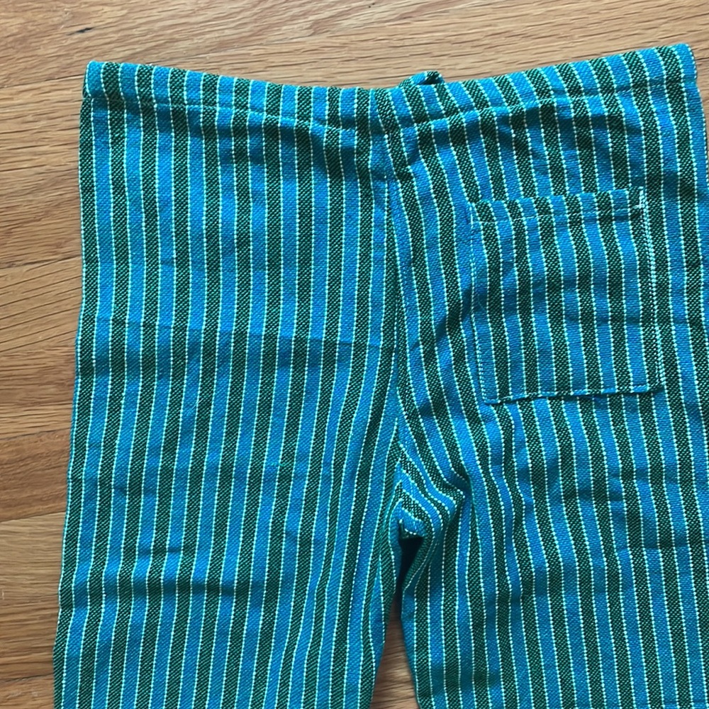 Emerald Striped Women's Joggers - Picture 12 of 12